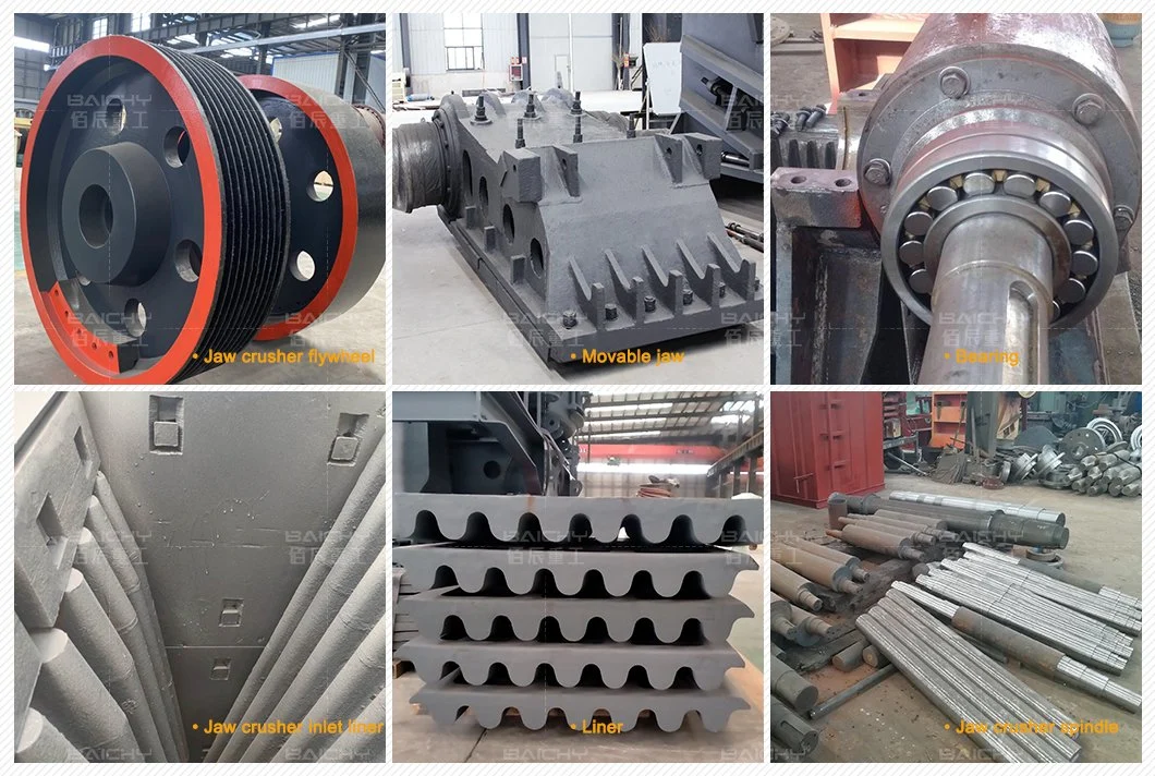 Quarry Crusher Machine Stone Granite Concrete Marble Crushing Limestone Jaw Crusher Price Stone Jaw Crusher for Sale