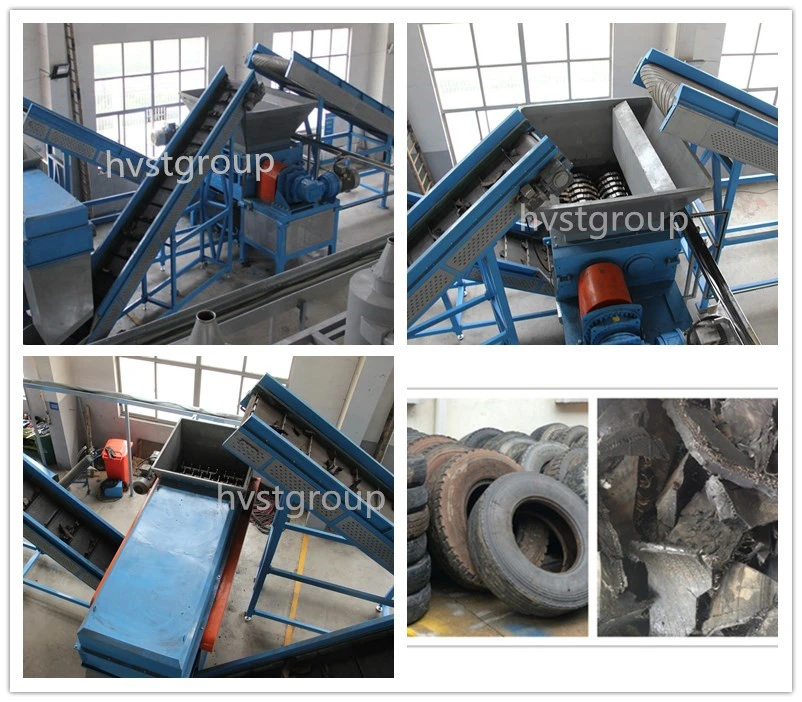 High Efficient Waste Tire Tyre Grinding Machine Rubber Powder Recycling System Factory