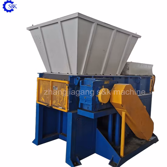Máquina trituradora de plástico industrial para reciclagem de recipientes de garrafas pet