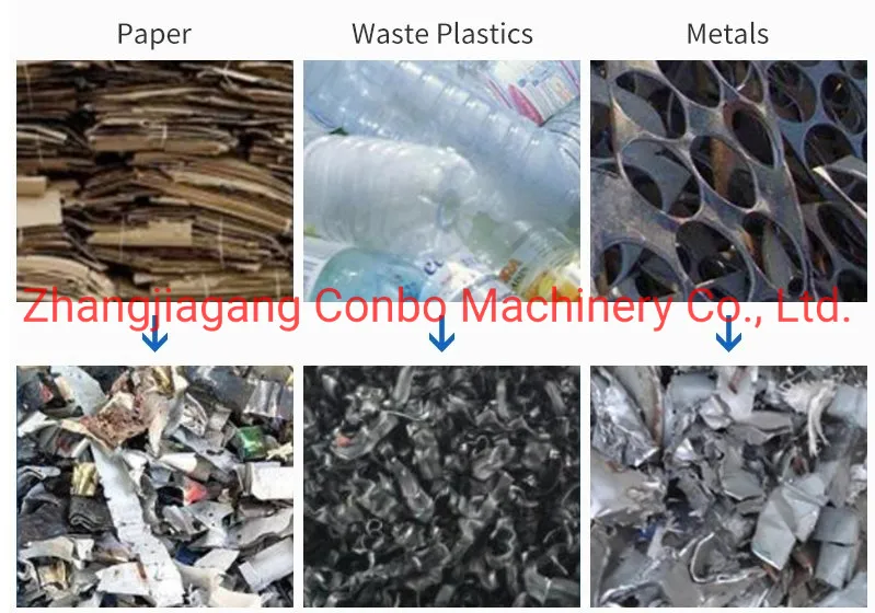 Máquina trituradora de tubos de plástico/Triturador de tubos HDPE/Triturador de tubos de plástico/Triturador/Triturador de eixos únicos/Triturador de perfis de plástico residual/PP/PVC/PC/Blocos ABS